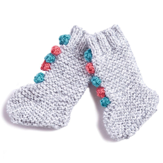 Bernat Knit Baby Circus Socks