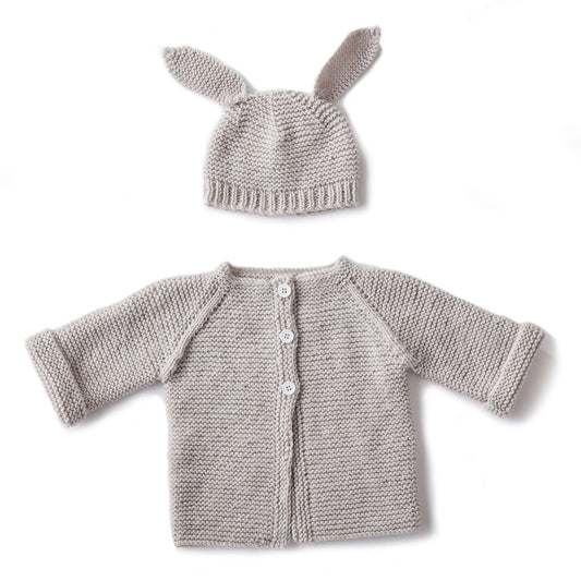 Bernat Knit Baby Jacket Set