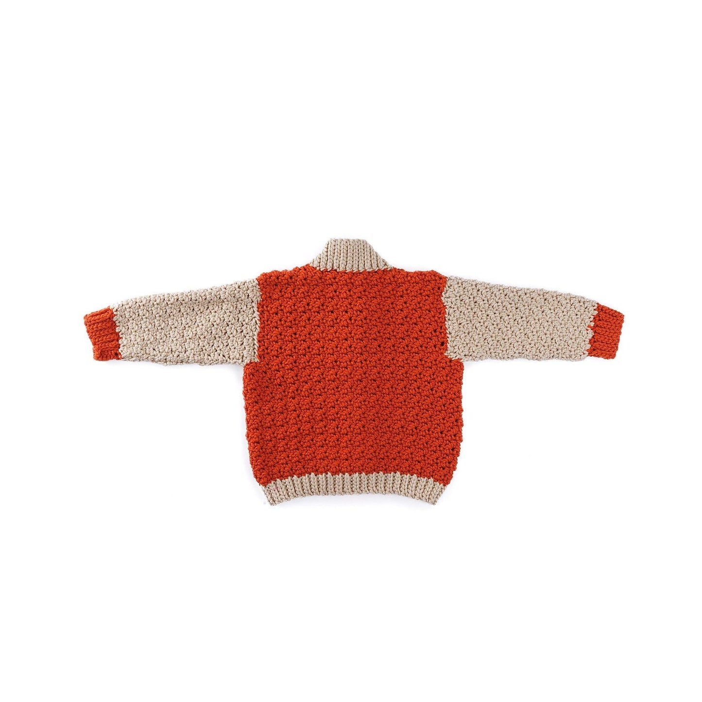 Bernat Cozy Kid Crochet Jacket - Dynamic Frog