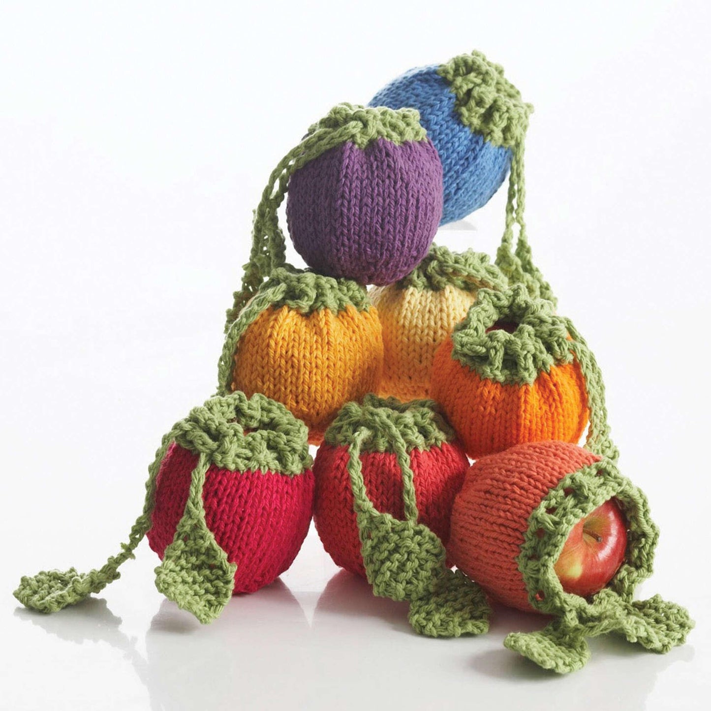 Bernat Knit Fruit Cozies