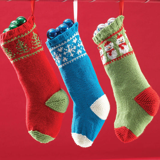 Bernat Knit Jolly Stockings