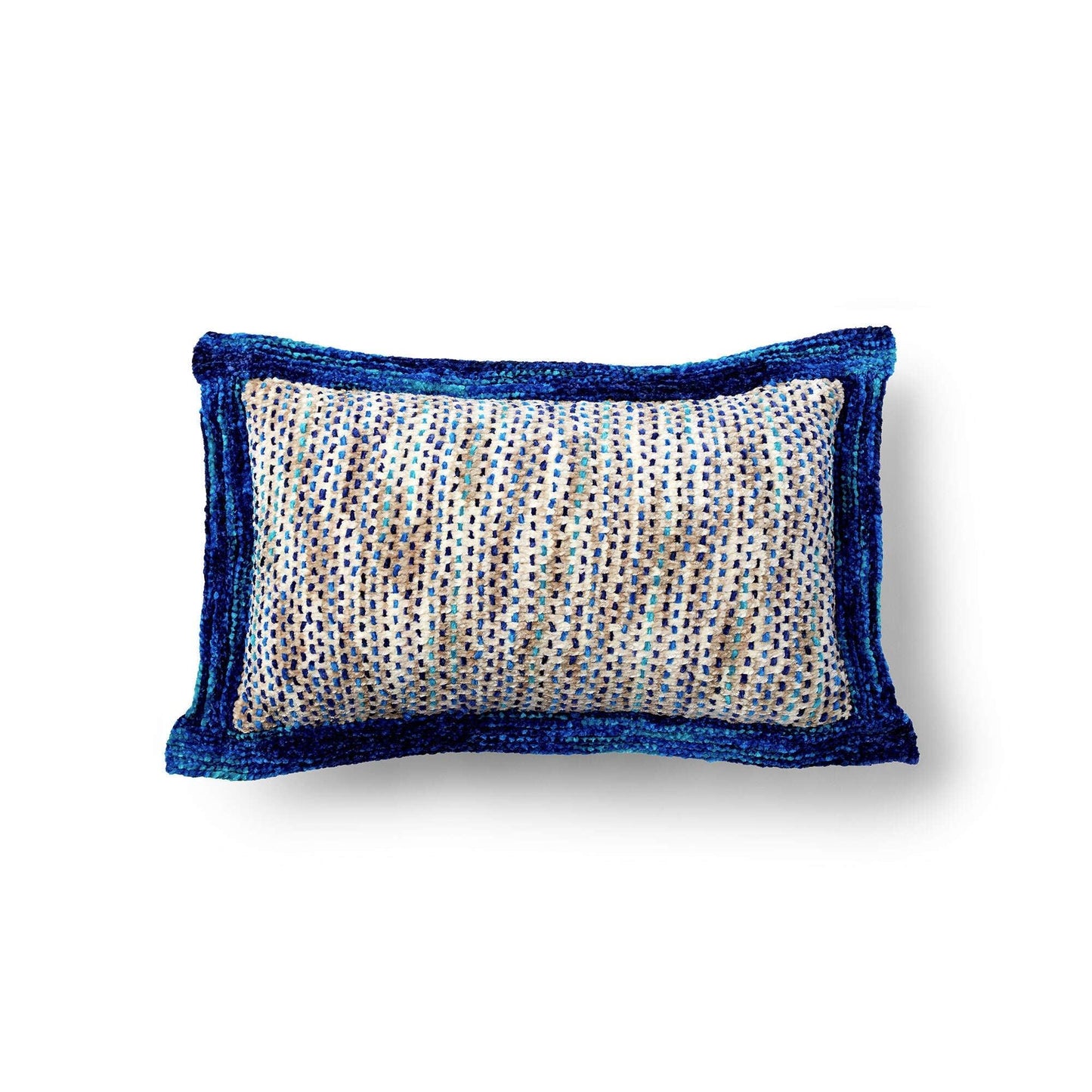 Bernat Knit And Weave Cushion