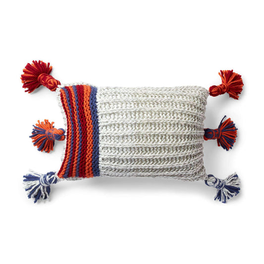 Bernat Globetrotter Knit Pillow