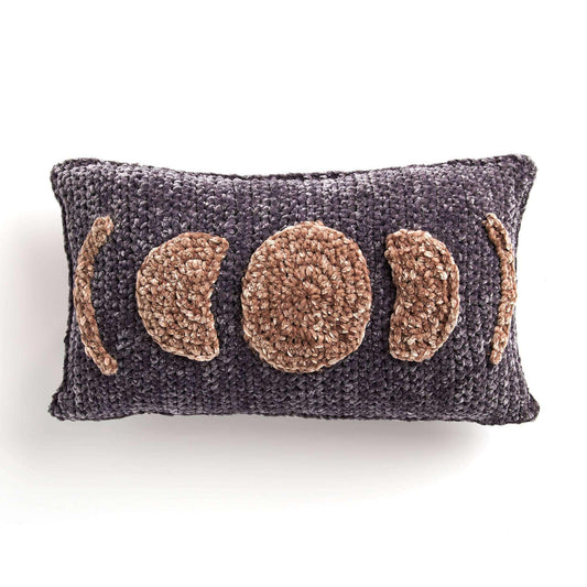 Bernat It’S A Phase Crochet Lumbar Pillow