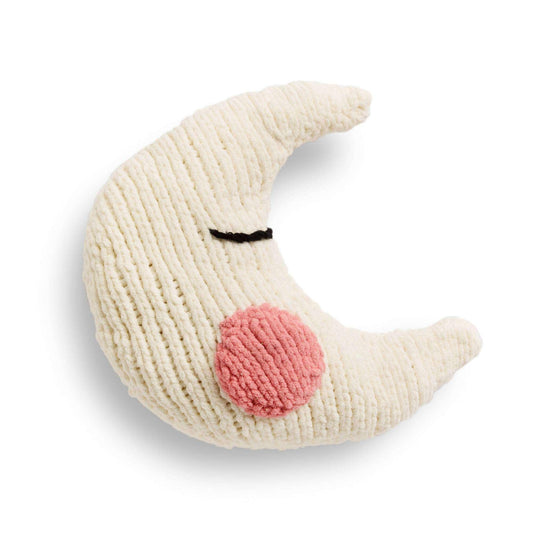 Bernat Knit Moon Baby Pillow