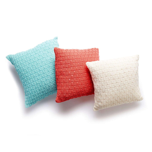 Bernat Knit Pillow Trio