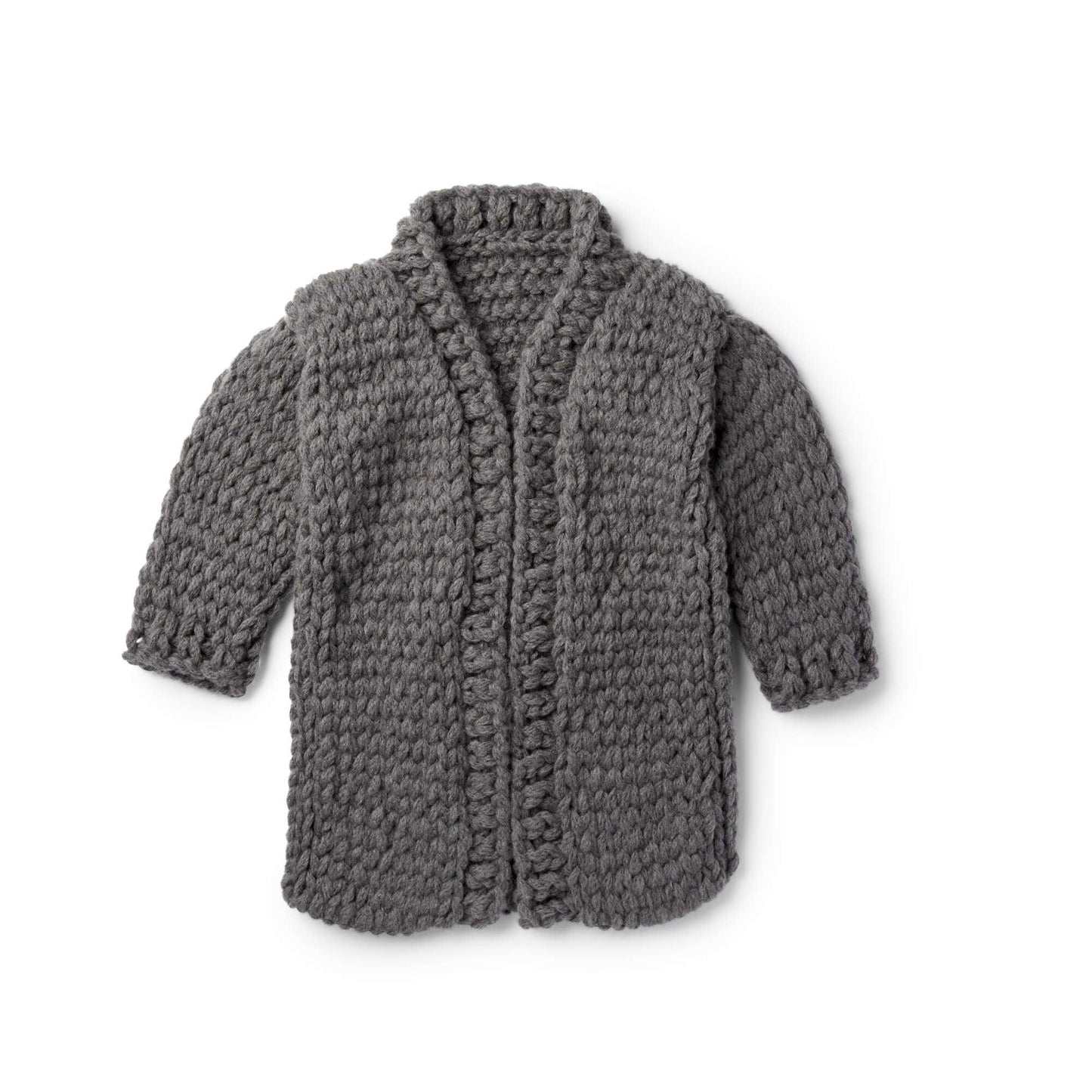 Bernat Craft Alize EZ Cozy Cardigan - Dynamic Frog