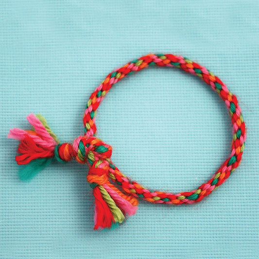 Bernat Craft Kumihimo Friendship Bracelet