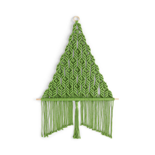 Bernat Craft Macrame Holiday Tree