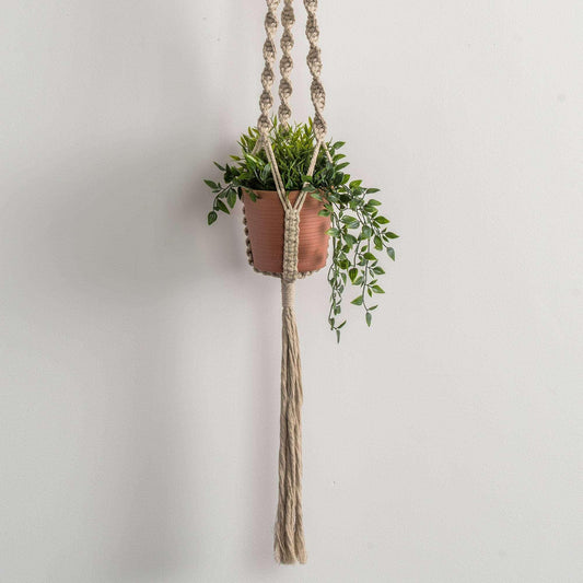 Bernat Craft Macrame Simple Spiral Plant Hanger