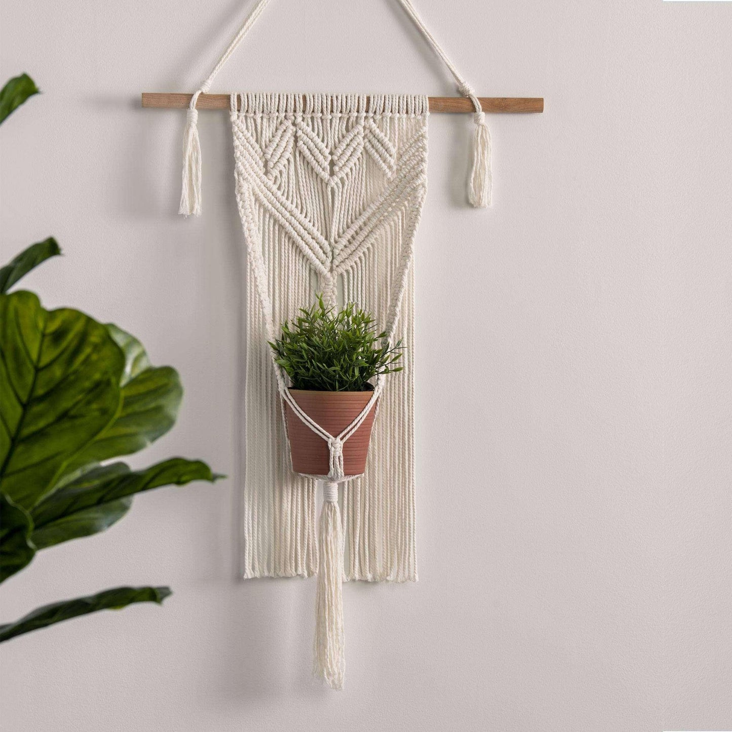 Bernat Craft Macrame Wall Hanging Planter