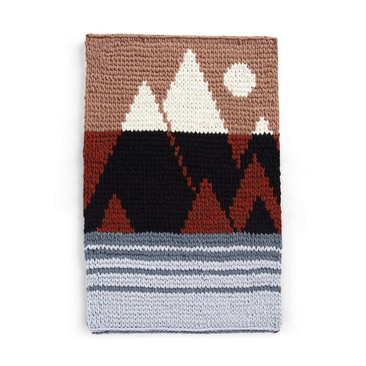 Bernat Craft EZ Graph It Misty Mountains Wall Hanging