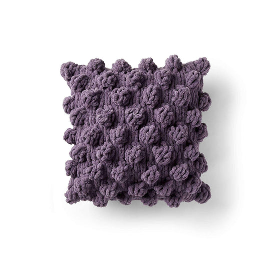 Bernat Craft Alize EZ Bobble Pillow - Dynamic Frog