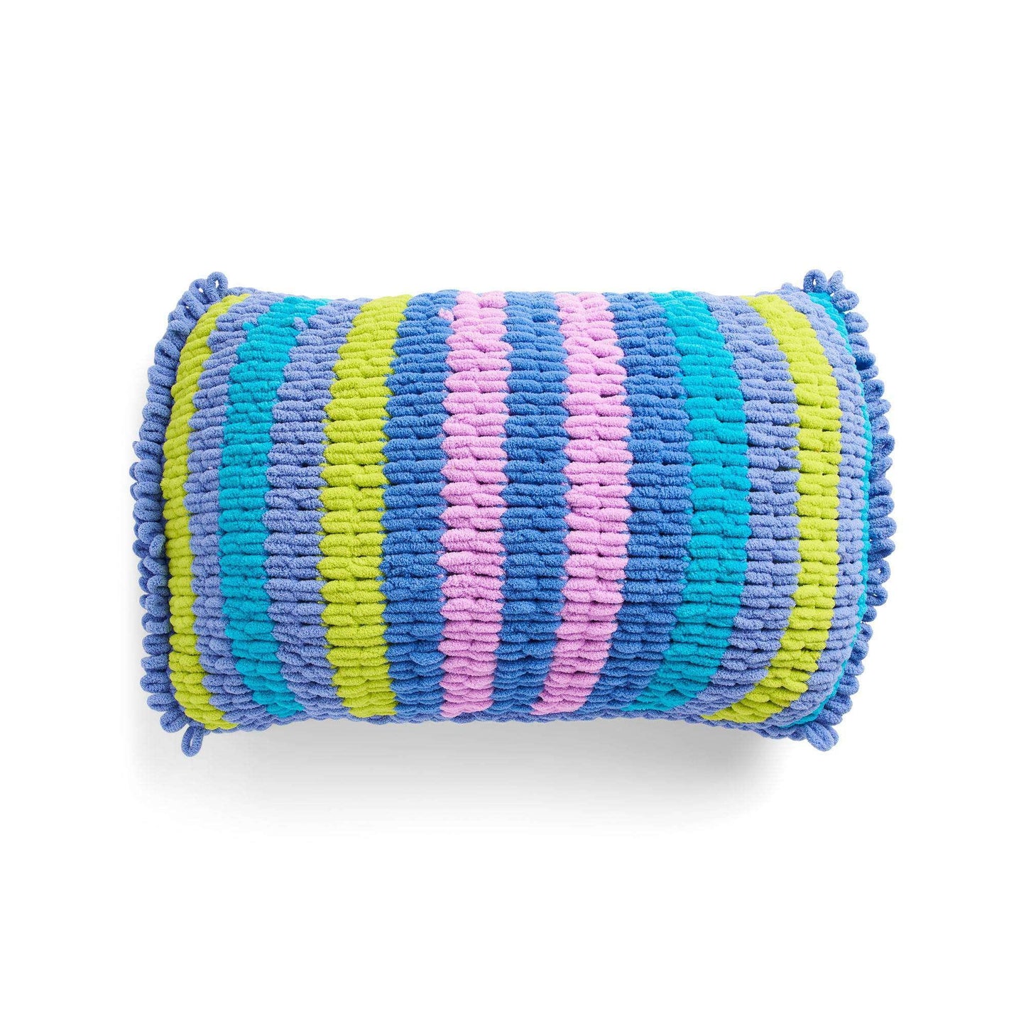 Bernat Craft EZ Stripe-mazing Pillow