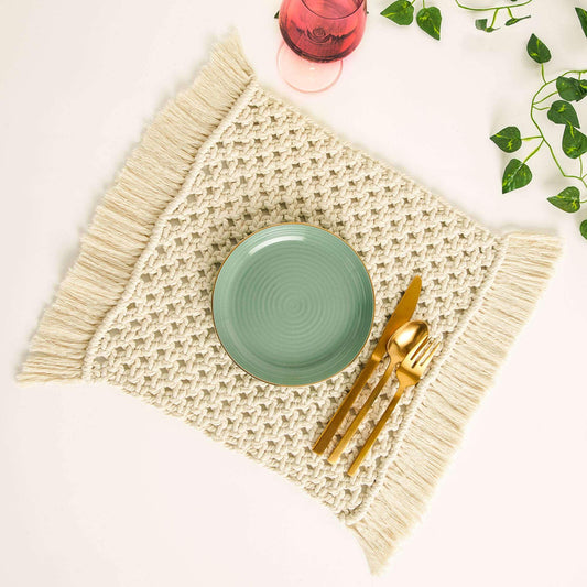 Bernat Craft Macrame Placemats