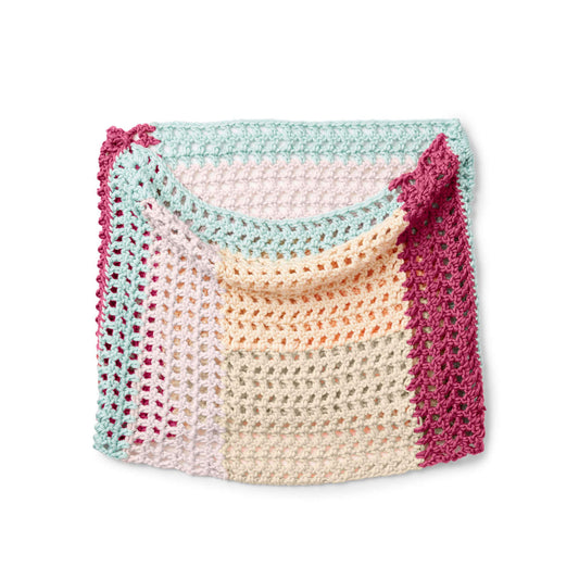 Caron X Pantone Color Block Crochet Cowl