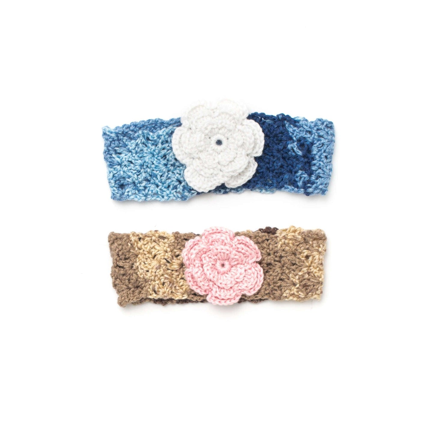 Caron Crochet Cozy Posy Headband