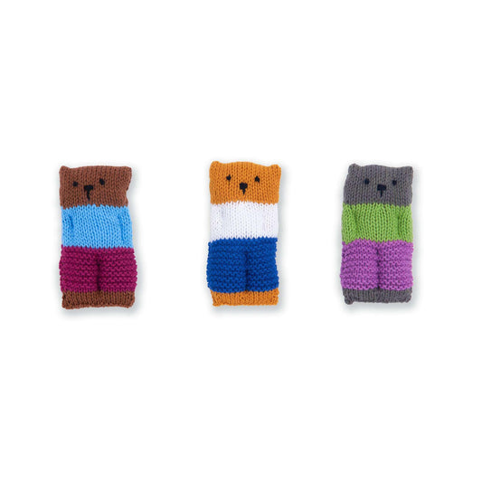 Caron Knit Square Stuffies