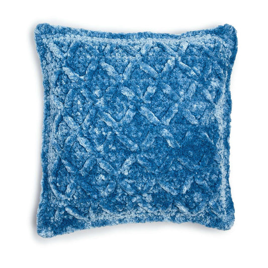 Bernat Kiss Kiss Velvet Crochet Pillow