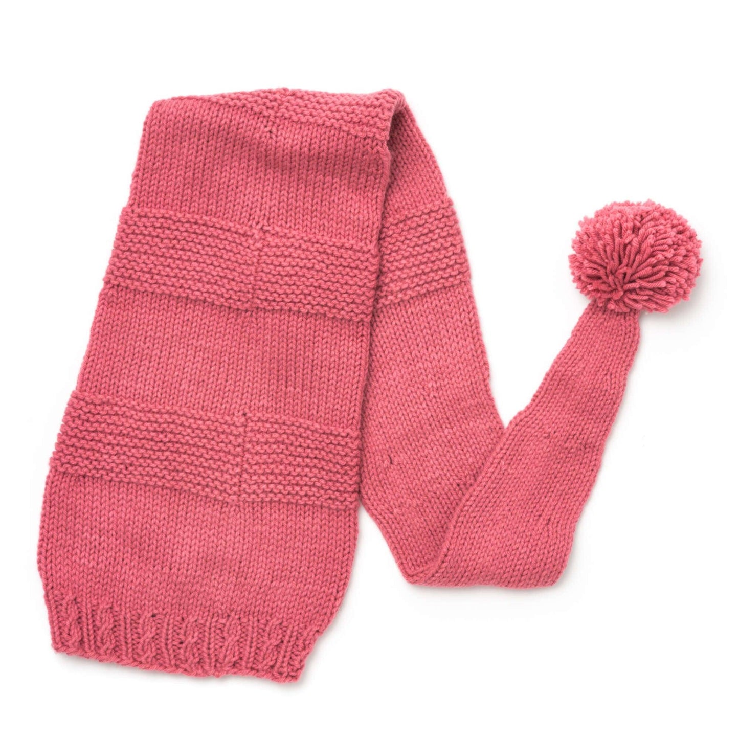 Caron Knit Scarf Hat