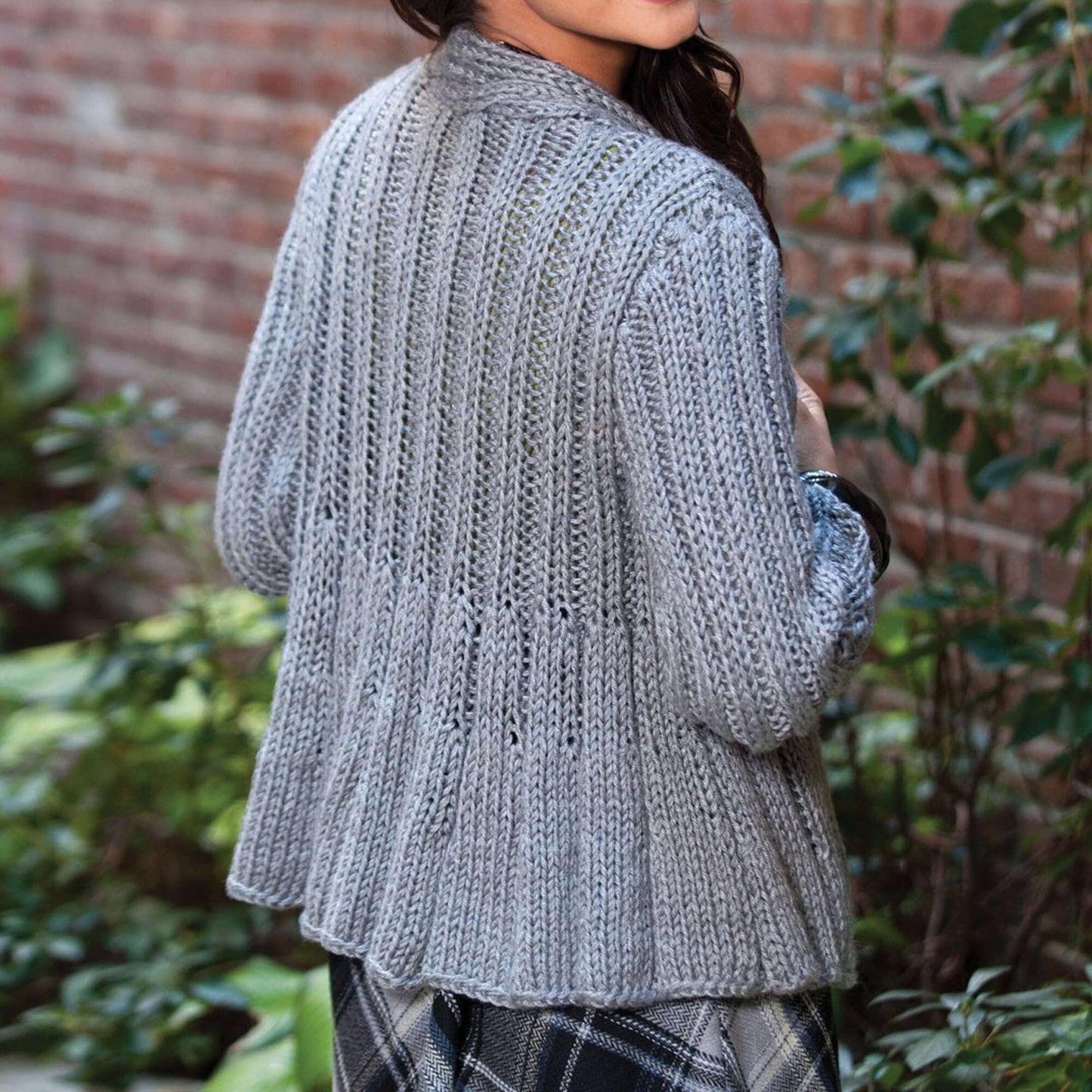 Caron Swing Knit Cardigan Jacket