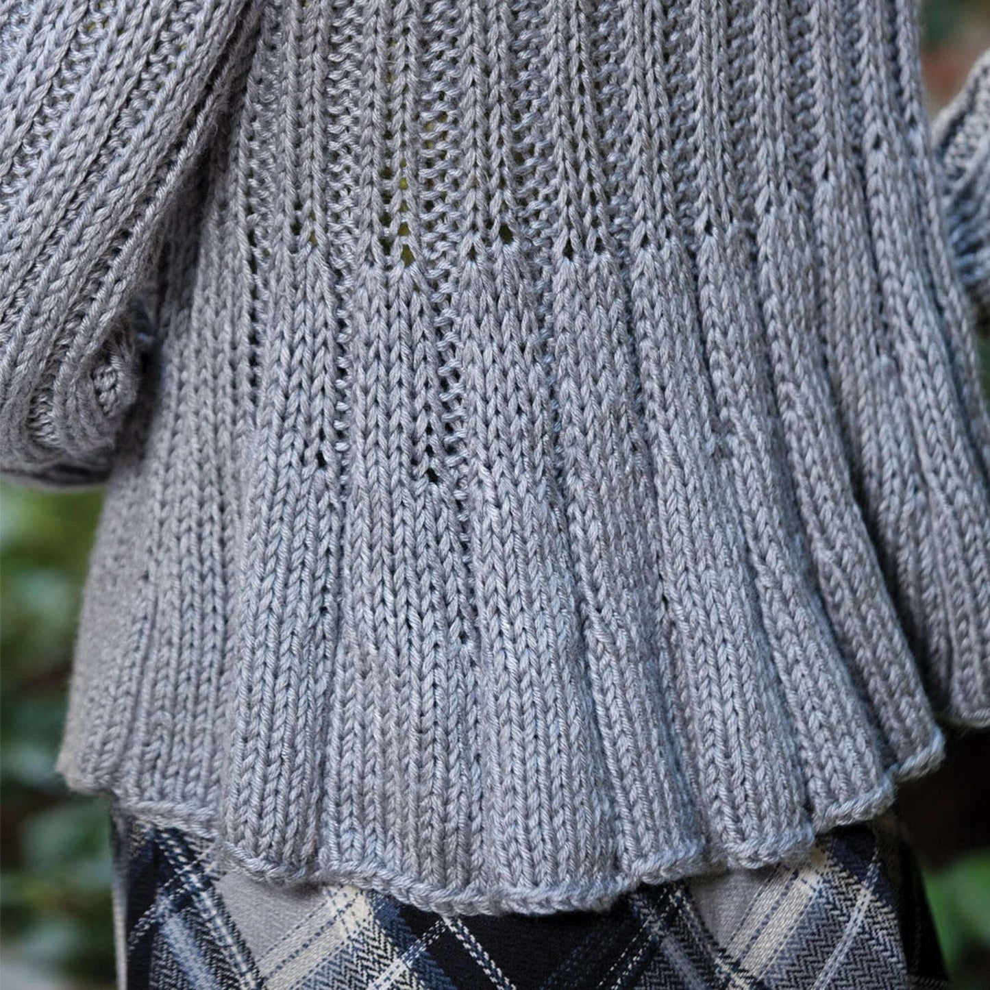 Caron Swing Knit Cardigan Jacket