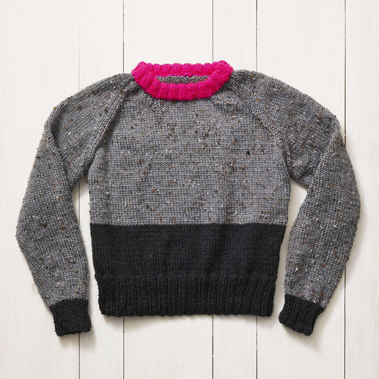 Stitch Club Raglan Color Block Knit Sweater + Tutorial