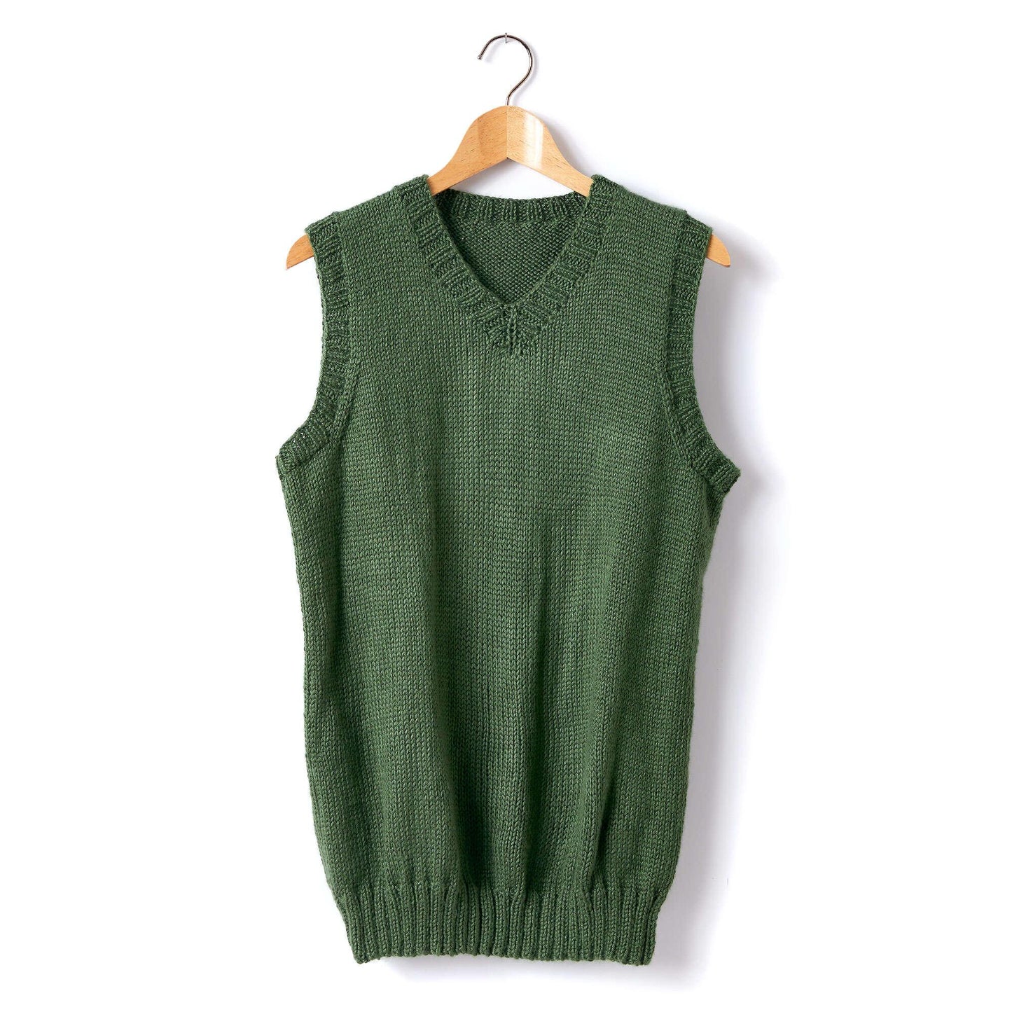 Caron Adult Knit V-Neck Vest