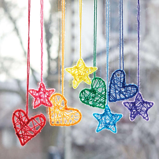 Caron Craft Hearts And Stars Dream Catchers