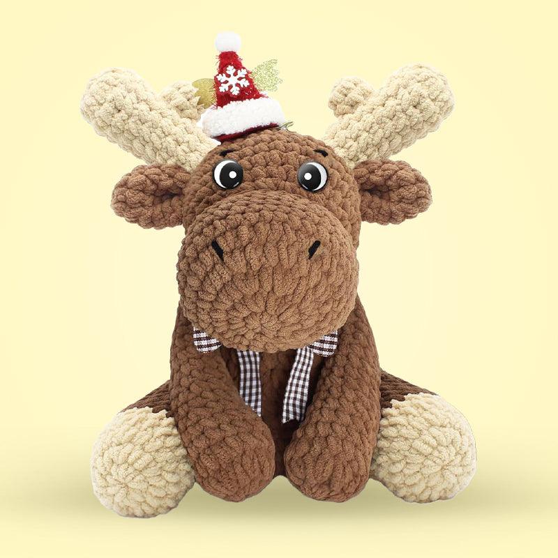 Brown Calf Crochet Kit for Beginners – Stitch Your Way to Cuteness!🐄🧶 - Dynamic Frog