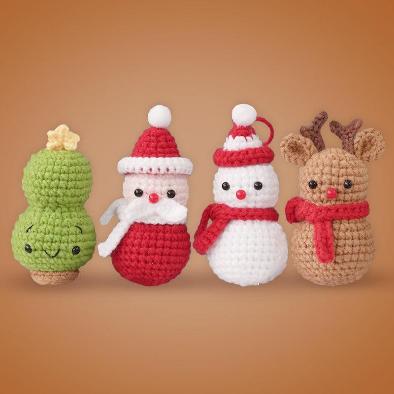 Beginners Crochet Kit-snowman - Dynamic Frog