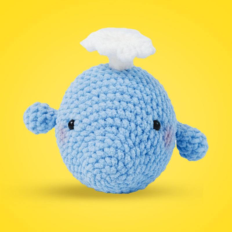 Blue Whale Crochet Kit for Beginners – Stitch Your Way to Ocean-Deep Cuteness! 🐋🧶 - Dynamic Frog