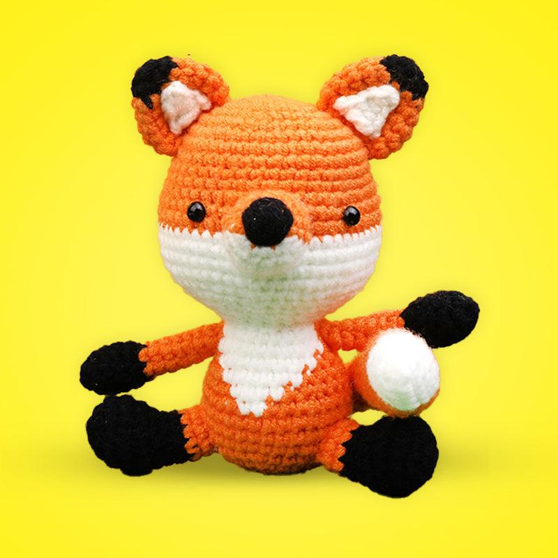 Orange Fox Crochet Kit for Beginners – Craft Your Very Own Furry Friend!🦊🧶 - Dynamic Frog