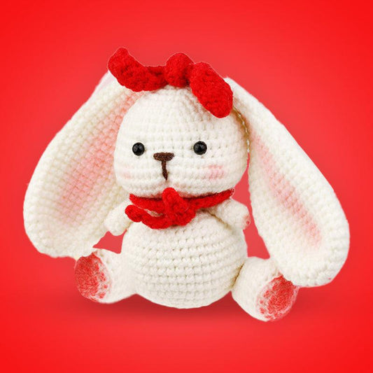 Beginners Crochet Kit-Little White Rabbit - Dynamic Frog