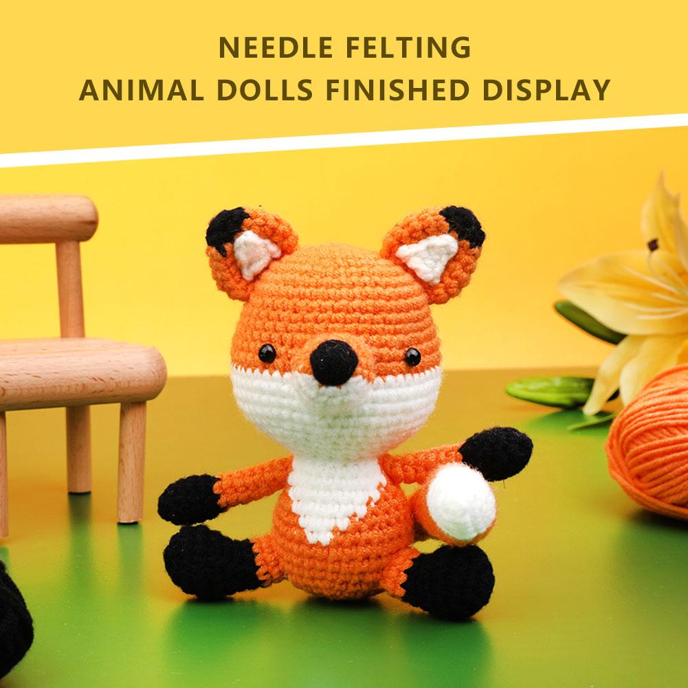 Orange Fox Crochet Kit for Beginners – Craft Your Very Own Furry Friend!🦊🧶 - Dynamic Frog