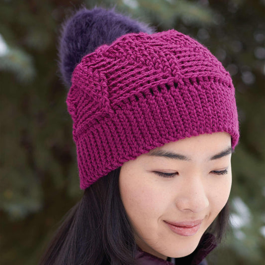 Patons Crochet Twist 'n Shout Slouchy Hat