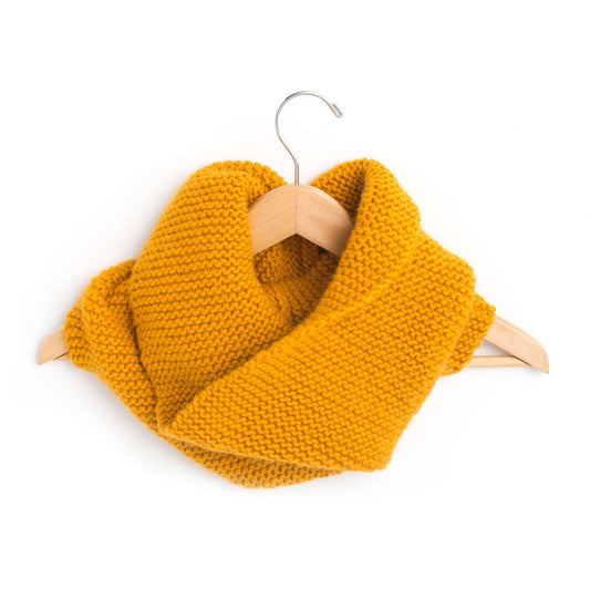 Patons Knit Garter Stitch Cowl