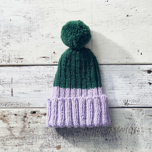 Stitch Club Easy Peasy Knit Hat + Tutorial