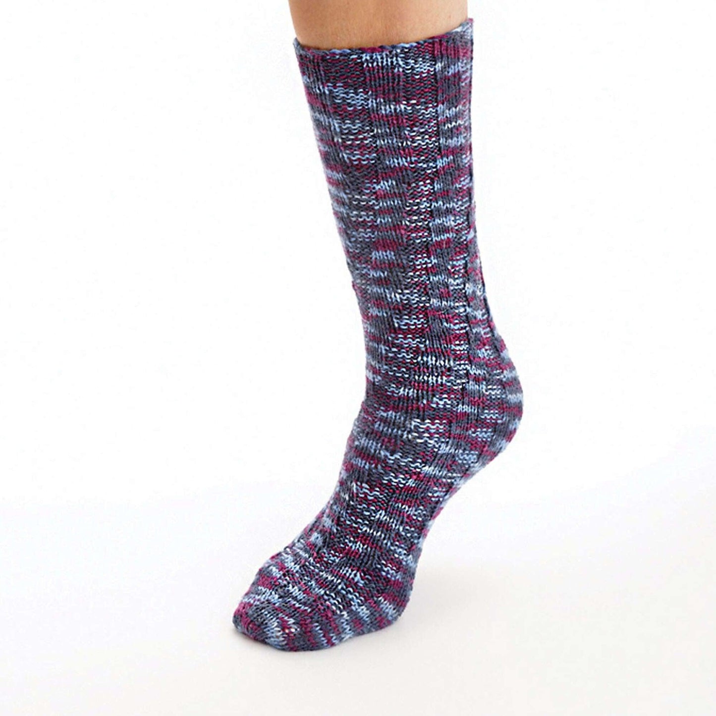 Patons Knit Spiral Socks