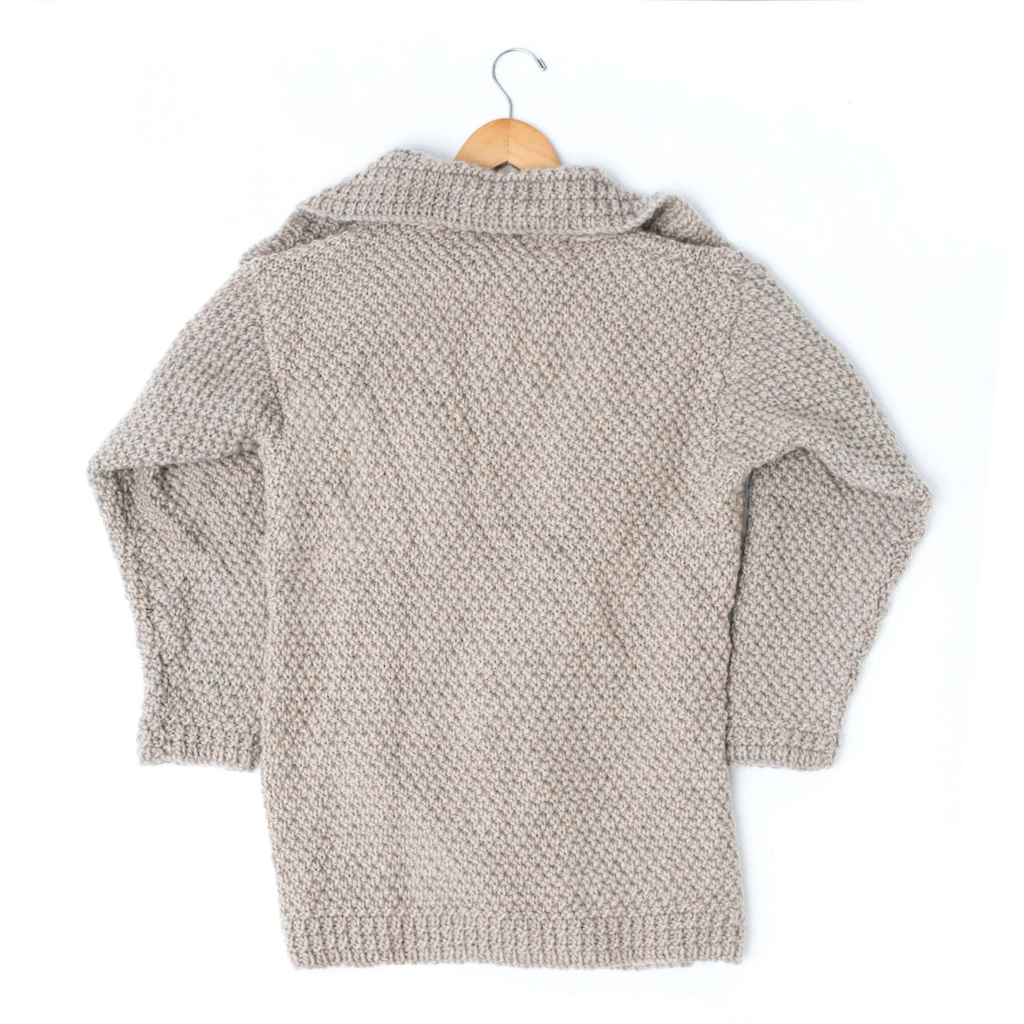 Patons Lapel Knit Cardigan