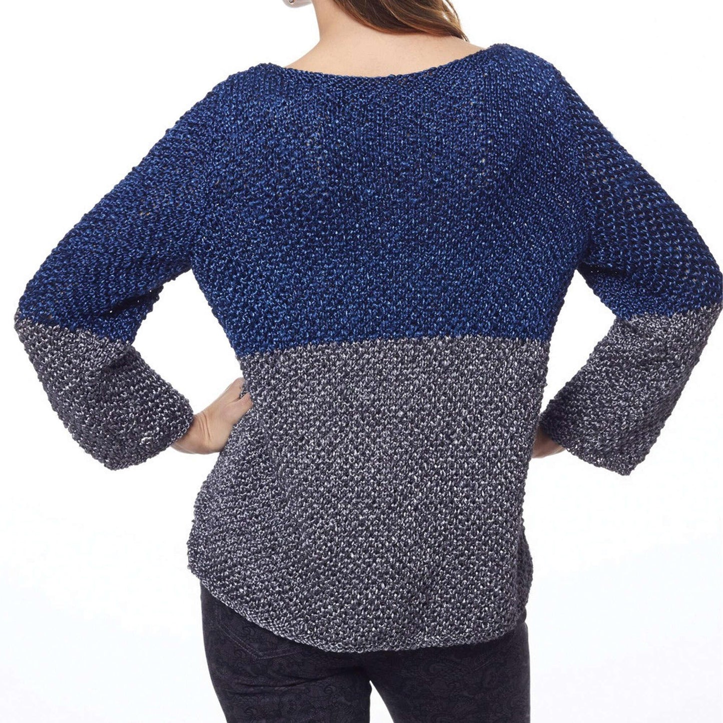 Patons Knit Color Dipped Top