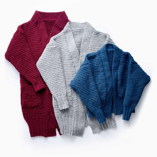 Patons Long Weekend Knit Cardigan