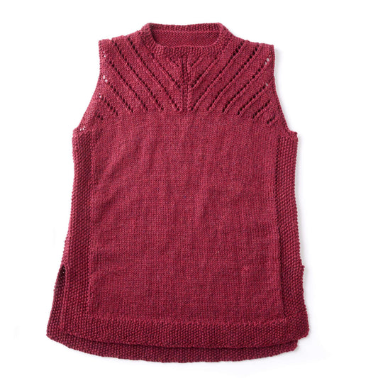 Patons Sleeveless Knit Shell