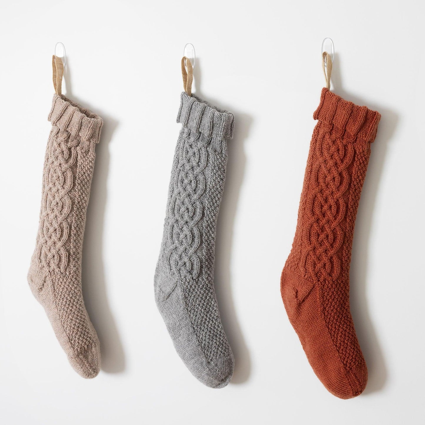 Patons Sugar Twist Knit Stocking