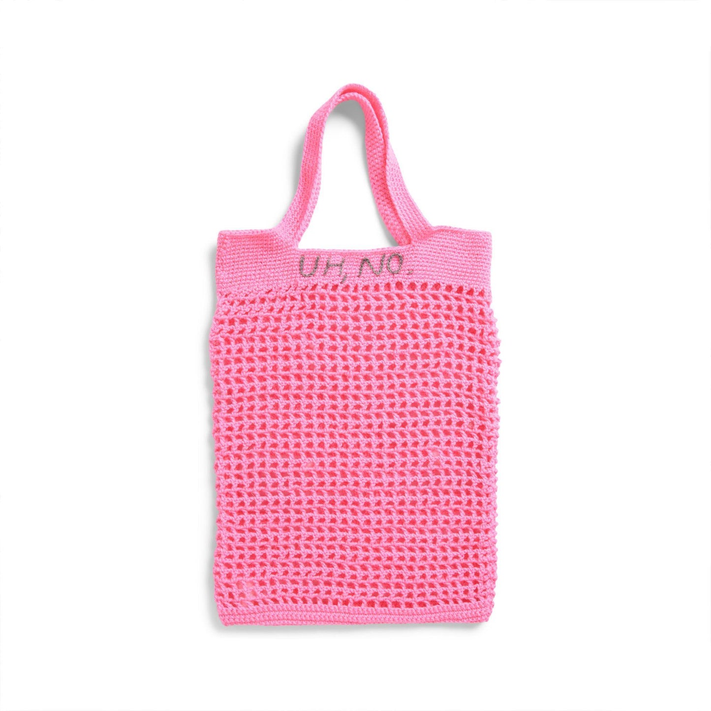 Red Heart Uh No Crochet Mesh Market Bag