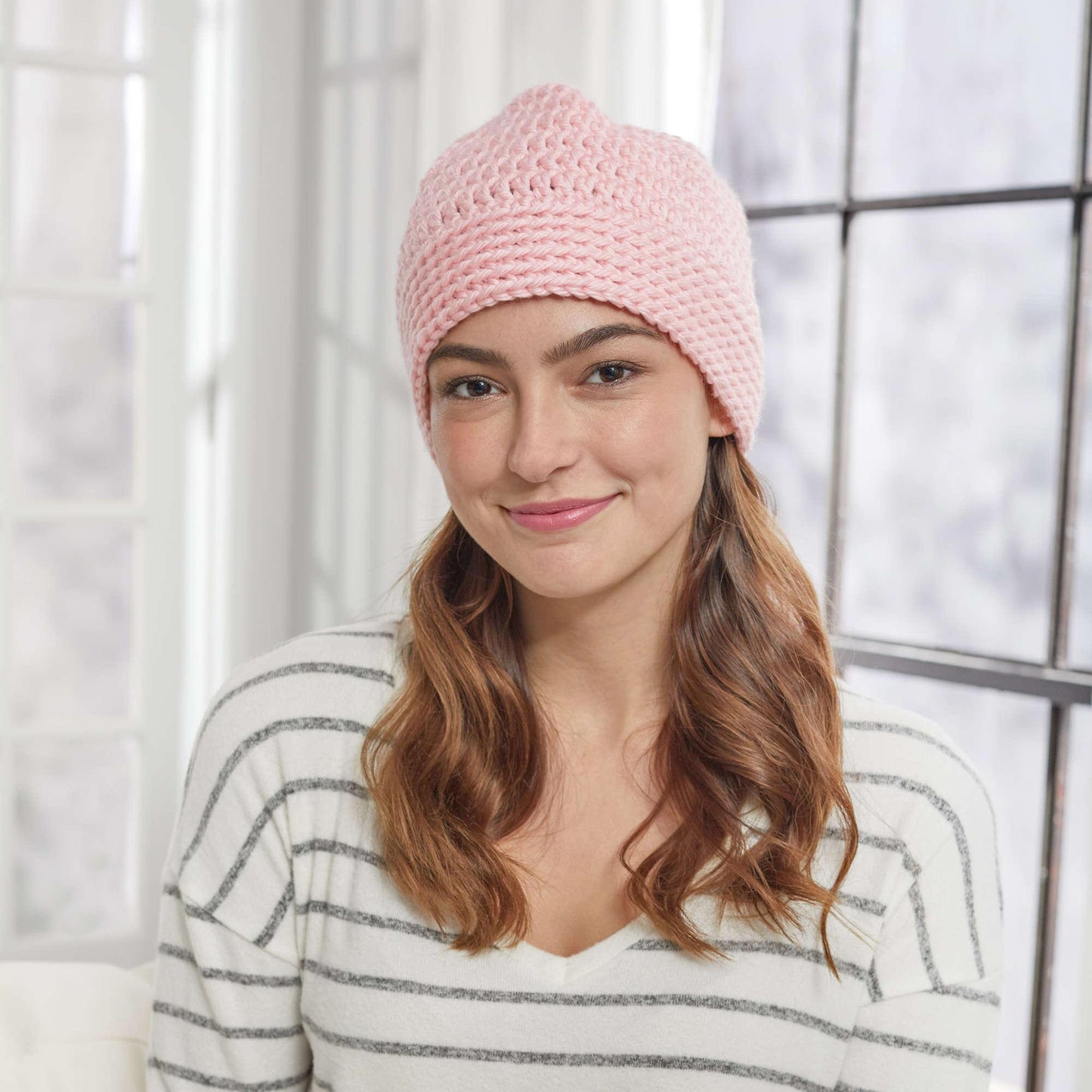 Red Heart Soft Comfort Crochet Hat