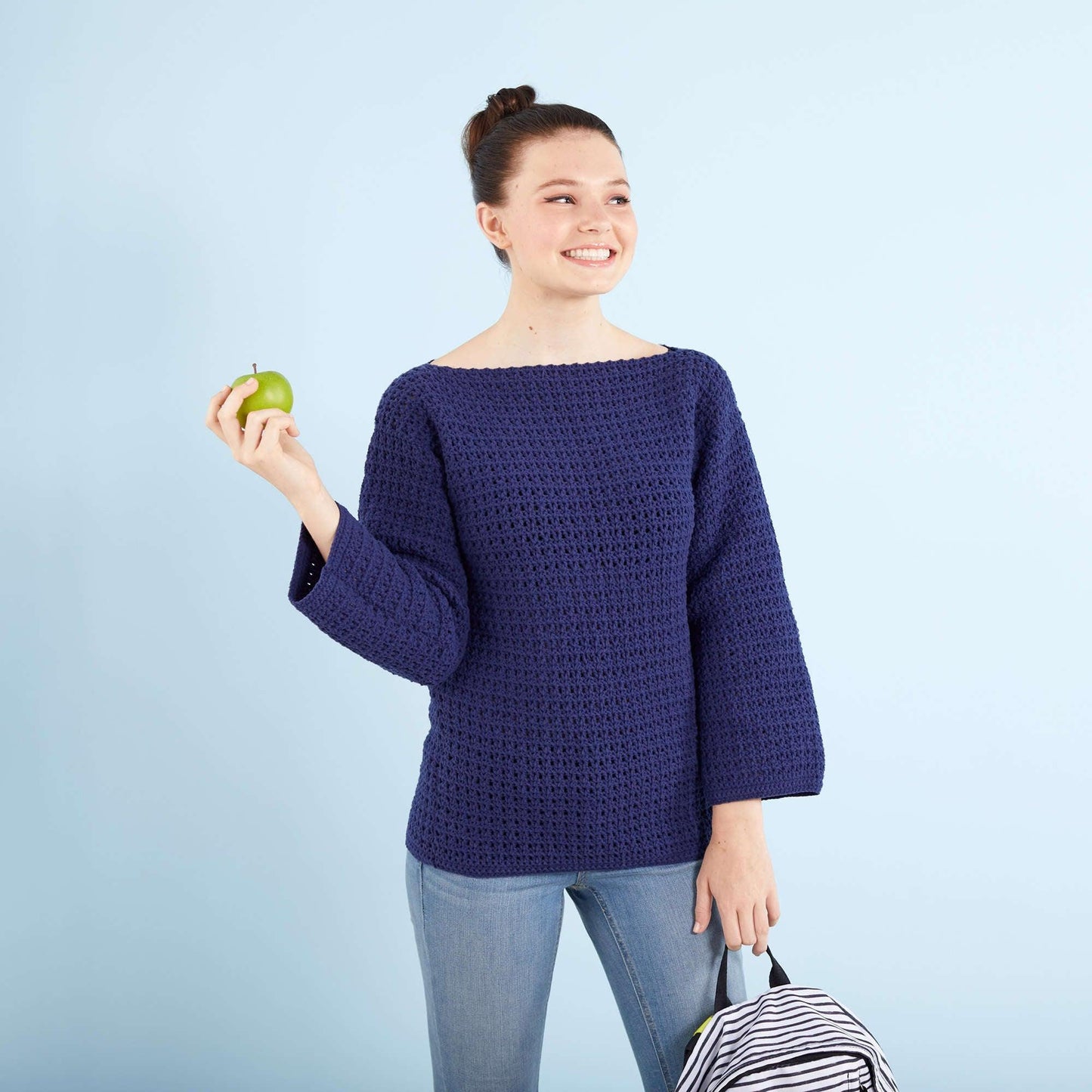 Red Heart Make The Grade Crochet Tunic