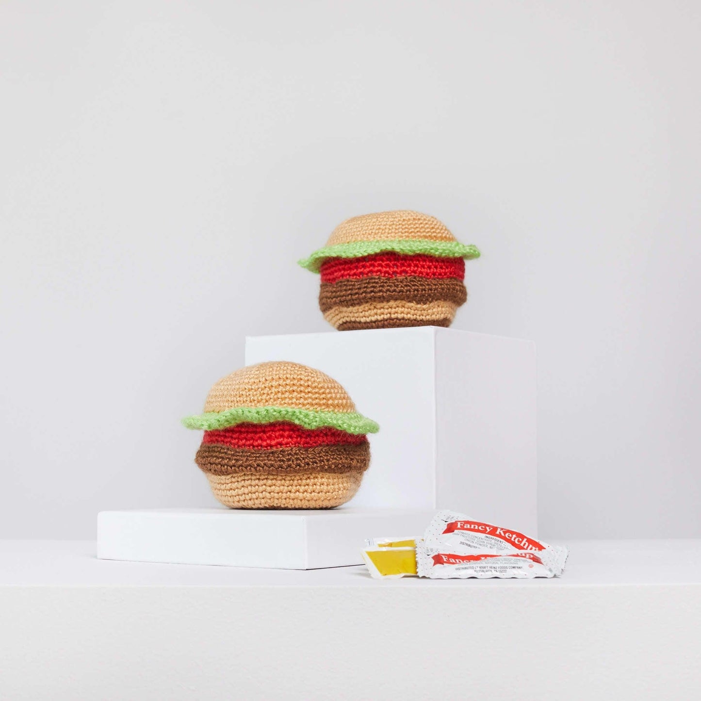 Red Heart Tasty Crochet Hamburgers