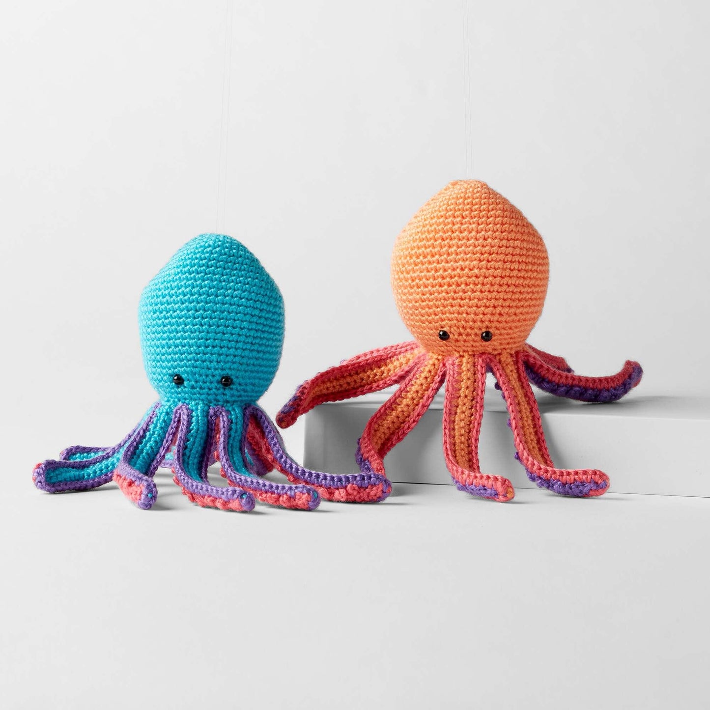 Red Heart Owen & Odette Crochet Octopus