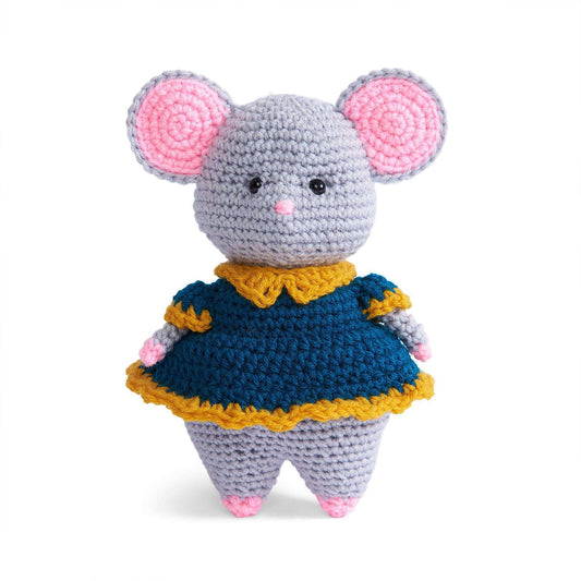 Red Heart Milly The Mouse Crochet Toy